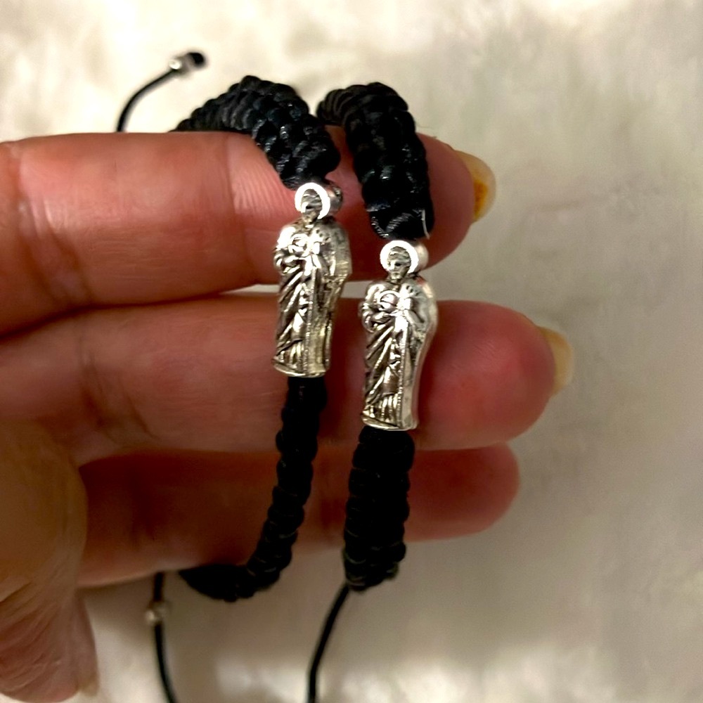Two bracelets of Saint Jude, patron saint of lost causes
